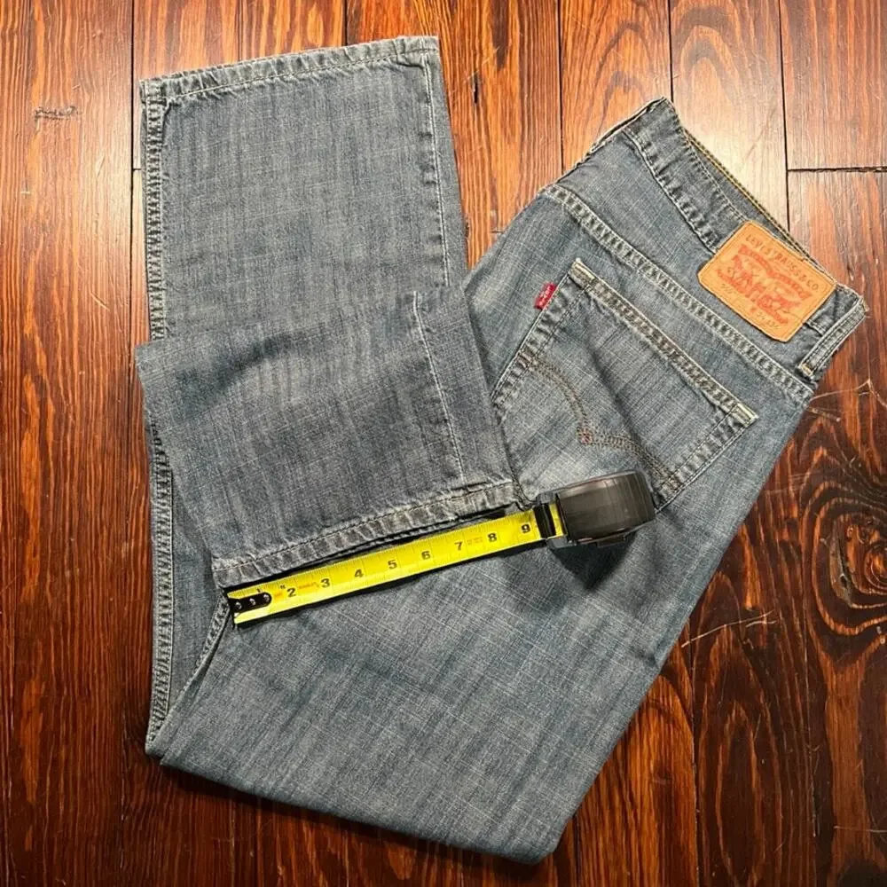 Levi's 36x32 Y2K 569 Jeans Blue Loose